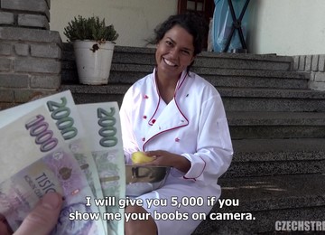 Cook With Huge Cans And Mega Clit - Chloe Lamour