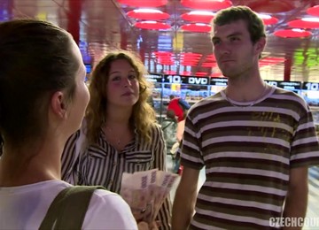 Picked Up Girls Give POV BJ After Doggystyle Fuck In The Woods