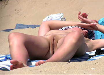 Spy Mom, Nude Beach, Spy