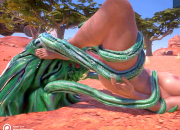 Animated 3d Furry, Wild Life Flower Power, 3d Animation Wilde Life