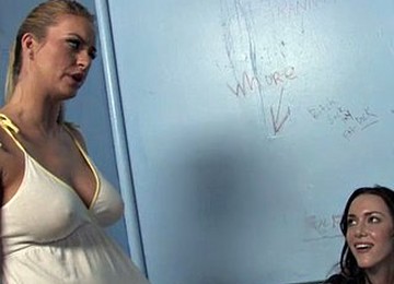 Aline Aubrey At Gloryhole