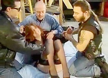 Dirty Rider Gang Fuck Slutwife