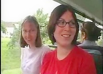Busty Brunette Anal Fuck On A Public Bus