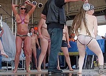 Abate 2013 Cougar And Badass Milf Wet Tshirt Contest At Iowa Biker Rally - NebraskaCoeds