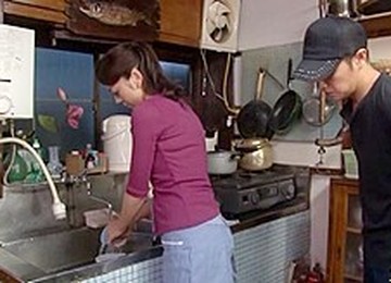 MILF Ruri Hayami Gets Her Hairy Pussy Pounded Deep