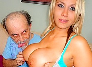 Alanah Rae In Dirty Old Man Lucks Out - PornPros Video