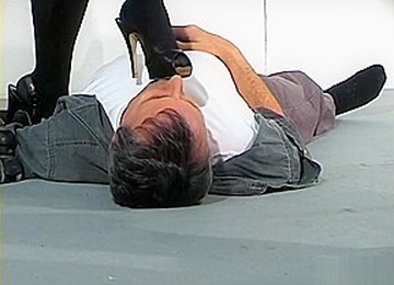 Italian Mistress Shoe Licking