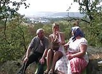 Grandpa Is Allowed To Fuck Young Blonde Girl From His Wife