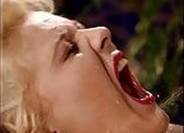 Monster Tits Thick Blonde DP Pissing Stockings