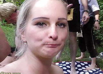 Outdoor Oktoberfest Fuck Orgy