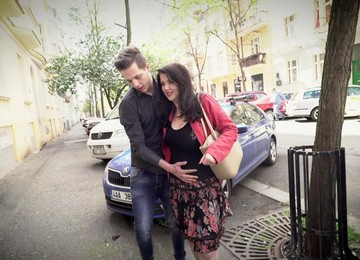 Mature Busty MILF Valentina K. Picked Up On The Street And Cum Sprayed