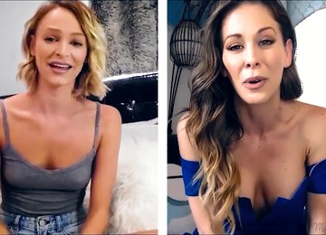 Stepmom And Stepdaughter Emma Hix And Cherrie Deville Webcam Masturbation