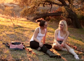 Libidinous Hottie Alli Rae Is Making Love With Her New Sexy Girlfriend