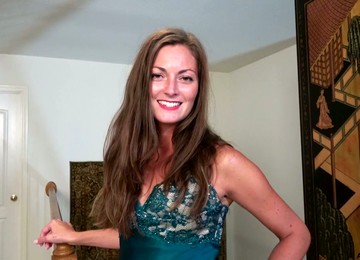 Filthy Milf Vivian Smith Is Finger Fucking Wet Yummy Pussy Spreading Legs Wide Open