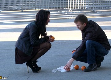 Get This Girl Drunk And Fuck Her Screaming! Hot Voyeur Action!