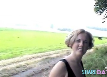 Bike Tour Ends Up With Outdoor Anal