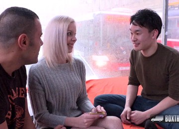 Crazy Sex In Transparent Truck - Julia Parker