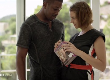 Full-Breasted Strictly Ass Fuck - Interracial Sex