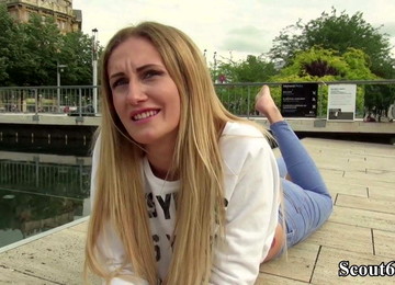 German Scout - Medical Student Linda Banged Without Condom