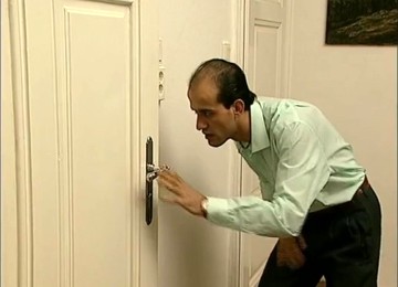 One House, One Guy Fucks On The Couch, The Other One In The Bath Room (fetish).mp4