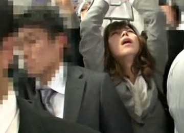 Vibrator Inside Her Skirt