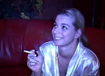 Sweet Teen Melanie First Gloryhole