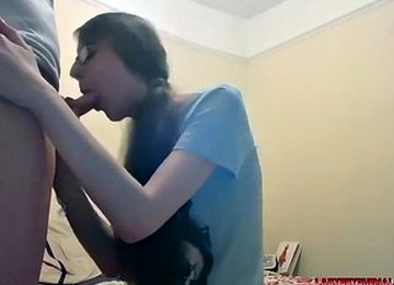 Nerdy Sissy Fucked, Toyed, And Blows