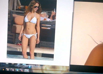 Samia Ghadie Cum Tribute #1