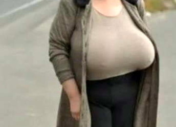 Huge Mature Natural Tits Collection #06