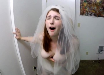 Bride Fucks Best Man Before Leaving To Her Wedding