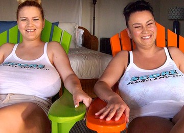 The Star Sisters Are Big-Boobed Swinging Stars - Erin Star And Helen Star - Scoreland