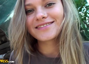 This Young Blonde Will Fuck Anywhere