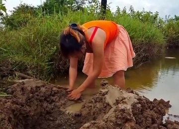 Fischen In Battambang