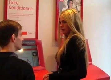 Golden-Haired German Hotty Hotel Fuck