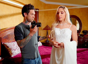 Deep Pleasures Fore This Hot Blonde On Her Wedding Day