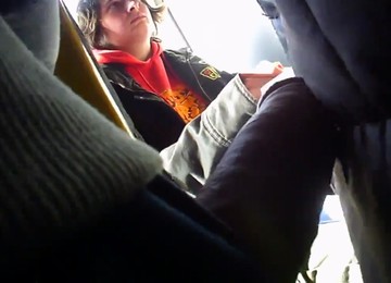 Touches Dick In Full Bus PART-1