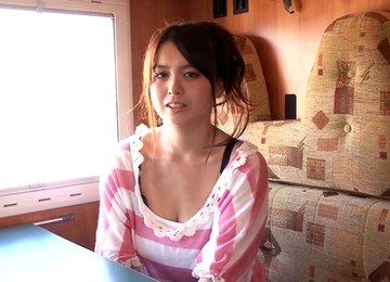 Busty Anna Natsuki Seduces A Guy And Fucks Him In Reality Clip