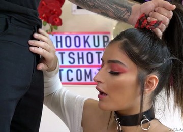 Kinky Dude From Hookups Site Fucks Naughty Chick In Short Skirt Emily Willis