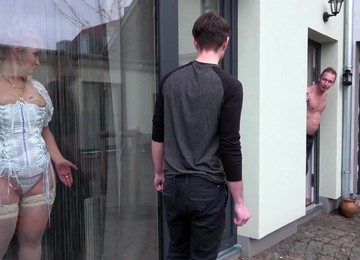 Old Vs Young Porn Video With Horny Mature Veronique In Lingerie