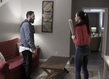 Trimmed Pussy Babe Avi Love Picks Up A Stranger And Rides Him