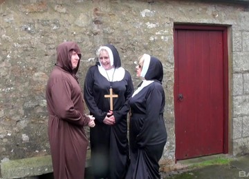 Dirty Mature Nuns Trisha And Claire Knight Have Kinky Threesome