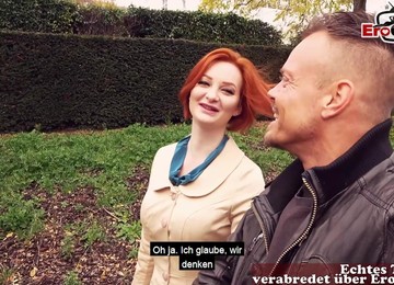 Big Tits Redhead Tattoo Milf Hooker Fuck At German Escort Date