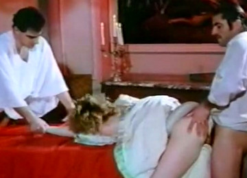 Naughty Classic French Maids Having Orgy With Lords