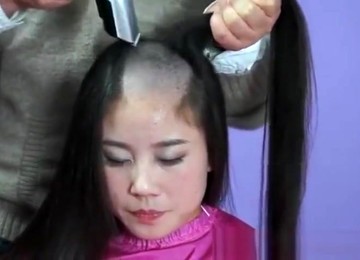 Shave Chinese Girl