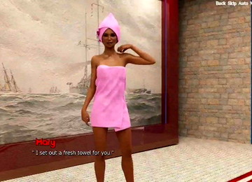 Life With Mary - Part 1 -  Mary Came Over And Saw My Dick