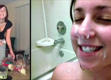 Real Amateur Sex Facials - Handjob