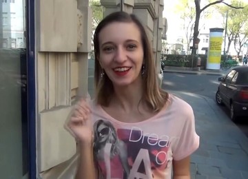 Skinny Lewd Teen Ria Hanging Around And Having Sex Fun