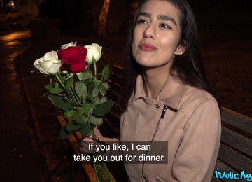 Exotic-looking Babe Called Aaeysha Gets Nailed In POV