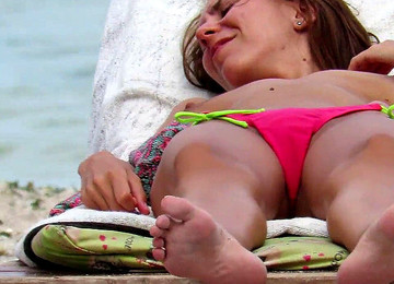 Candid Teen, Topless