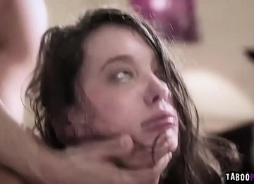 Tattooed And Horny Dude Fucks Sexy Girl From Behind In A Threesome